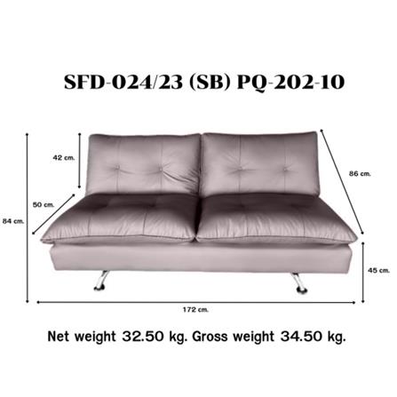 โซฟาเบด FURDINI LINDA สีเทา_10