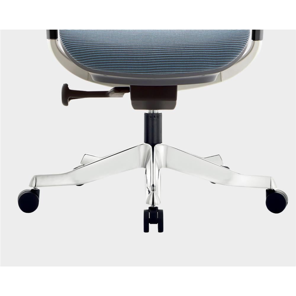 เก้าอี้สำนักงาน BWELL GRETA A62-2W สีขาว/เทาเข้ม