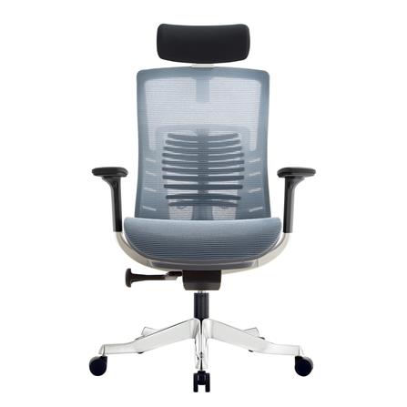 เก้าอี้สำนักงาน BWELL GRETA A62-2W สีขาว/เทาเข้ม_0