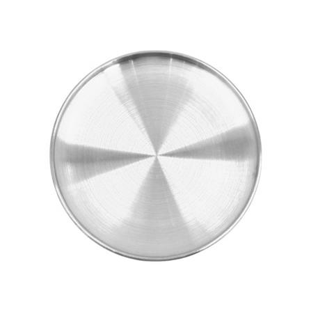 จานสเตนเลสตื้น 6.5 นิ้ว FOFO KOREA สีเงิน_1