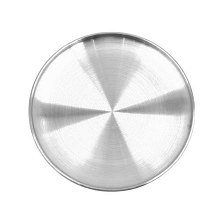 จานสเตนเลสตื้น 8 นิ้ว FOFO KOREA สีเงิน_1