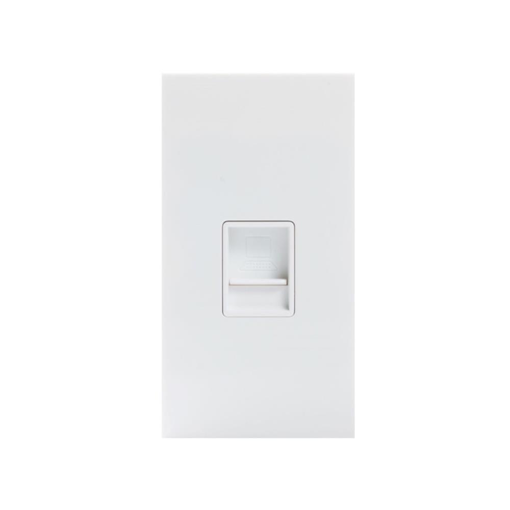 เต้ารับคอมพิวเตอร์ CAT6 SIMON 52S-18S-WH สีขาว