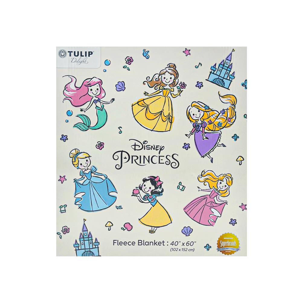ผ้าห่ม TULIP PRINCESS 40X60 นิ้ว 02106-TFG21