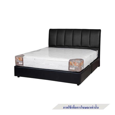 ฐานรองหัวเตียง 6 ฟุต AS FURNITURE VIOLET PVC สี BLACK_3