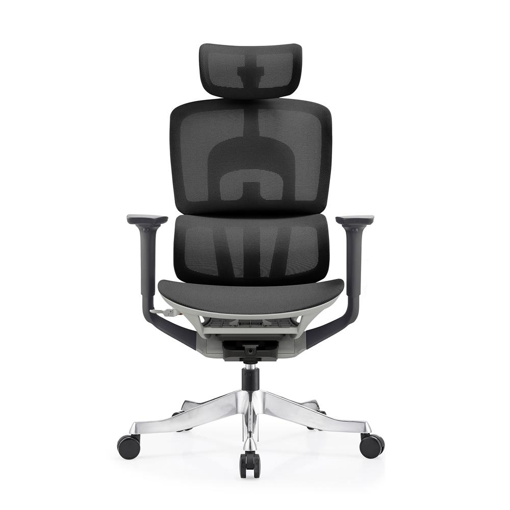 เก้าอี้สำนักงาน BWELL AGNES A98-QWHS สีขาว/เทา_0