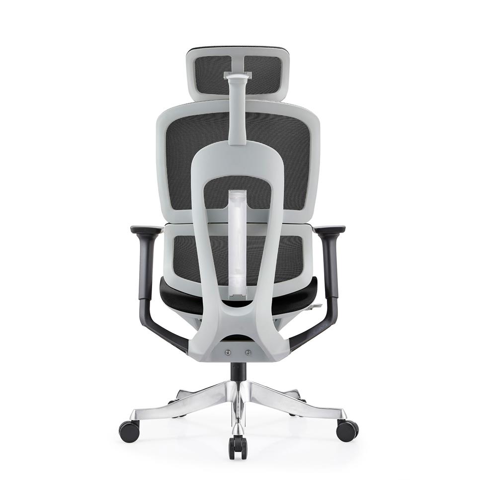 เก้าอี้สำนักงาน BWELL AGNES A98-QWHS สีขาว/เทา