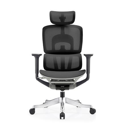 เก้าอี้สำนักงาน BWELL AGNES A98-QWHS สีขาว/เทา_1