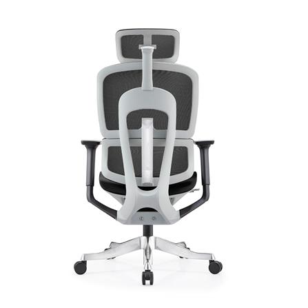 เก้าอี้สำนักงาน BWELL AGNES A98-QWHS สีขาว/เทา_4