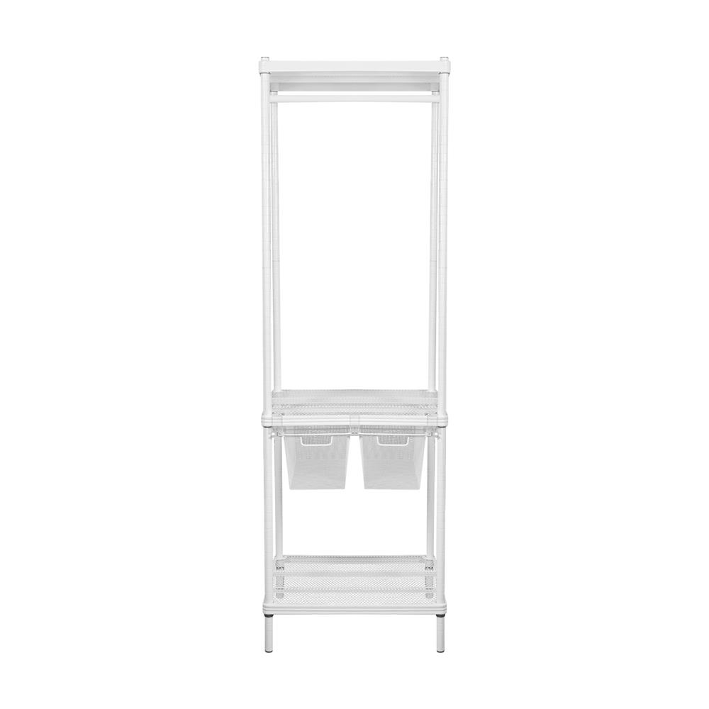 โครงตู้ราวแขวน 2 ตะกร้า PLIM HARIS 60X45X180 ซม.