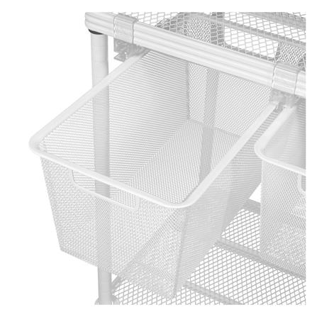 โครงตู้ราวแขวน 2 ตะกร้า PLIM HARIS 60X45X180 ซม._3