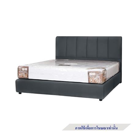 ฐานรองหัวเตียง 5 ฟุต AS FURNITURE VIOLET PVC สี GREY_3