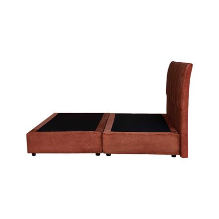 ฐานรองหัวเตียง 6 ฟุต AS FURNITURE VIOLET VELVET สี BROWN_1