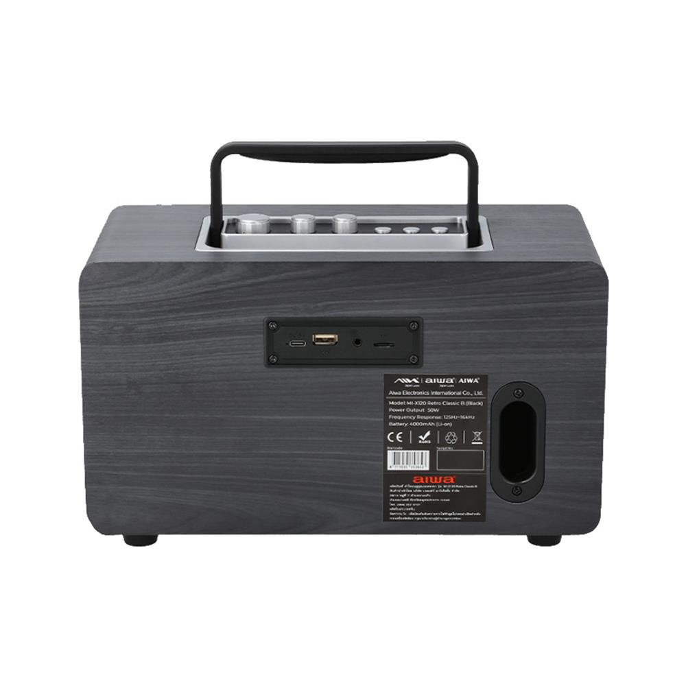 ลำโพงบลูทูธ AIWA MI-X120 สีดำ