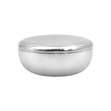 ชามพร้อมฝาสเตนเลส 4 นิ้ว FOFO KOREA สีเงิน_0