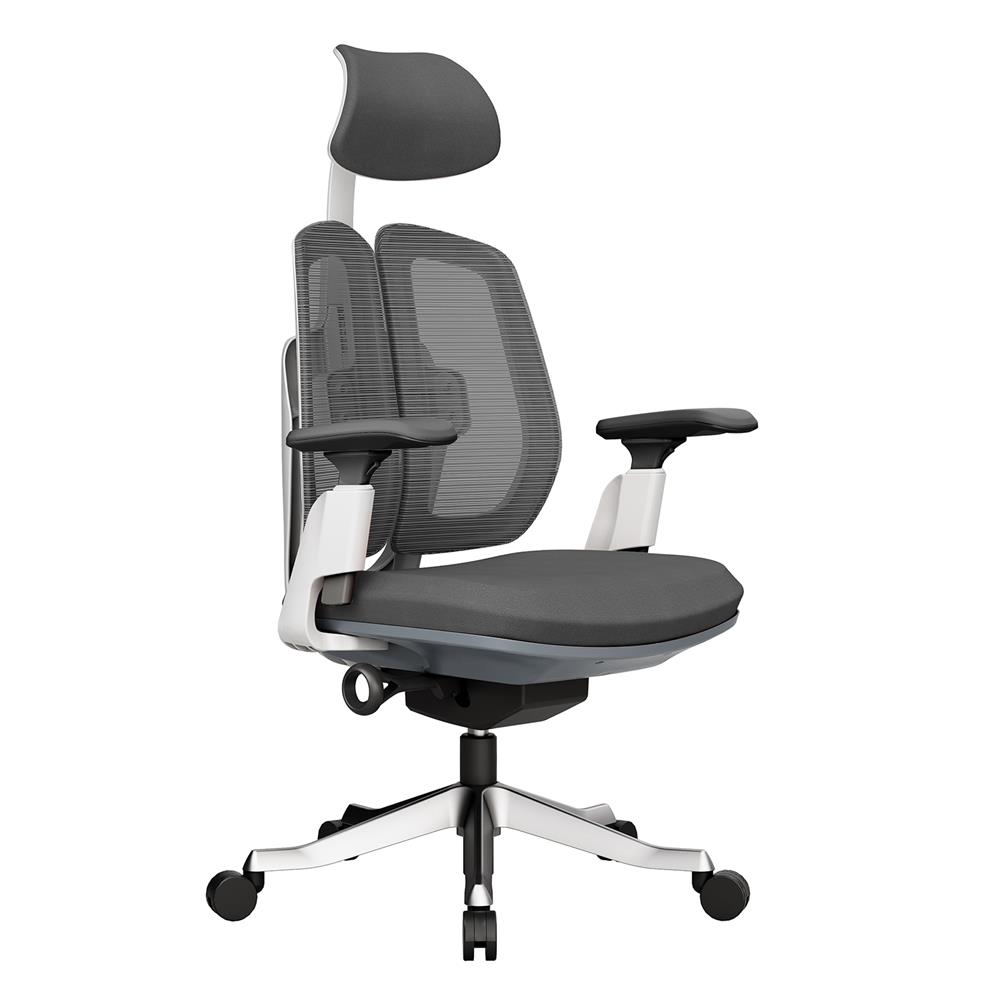 เก้าอี้สำนักงาน BWELL ASTRID A92W สีขาว/เทา