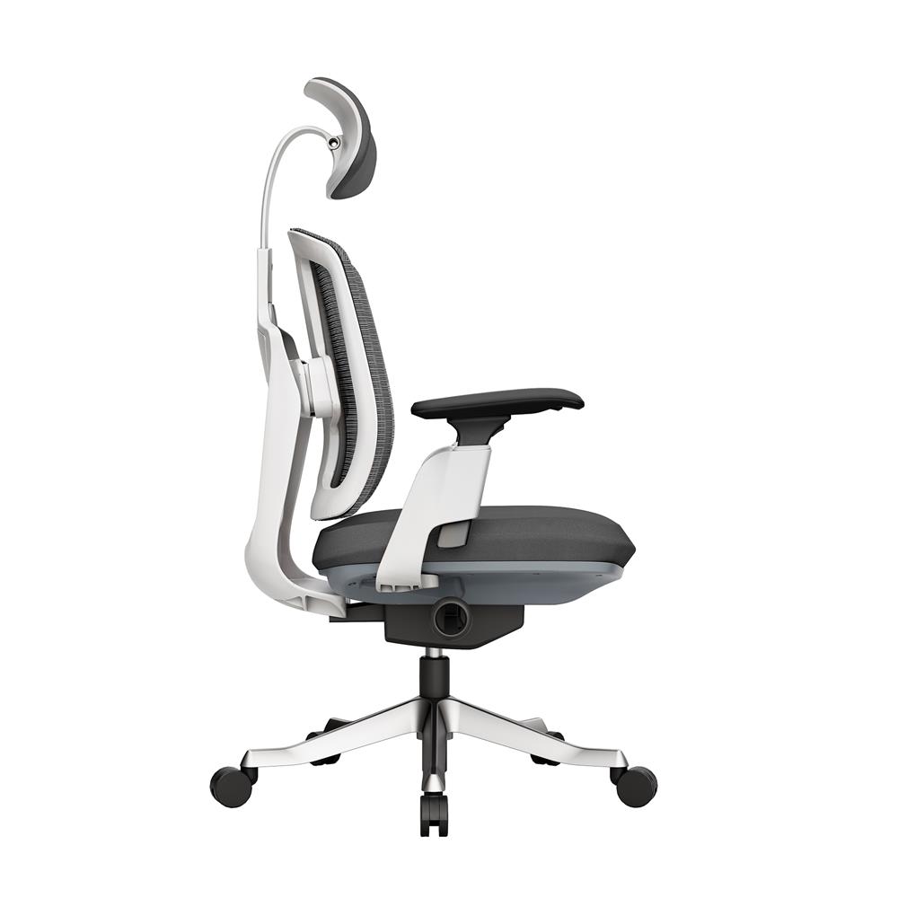 เก้าอี้สำนักงาน BWELL ASTRID A92W สีขาว/เทา