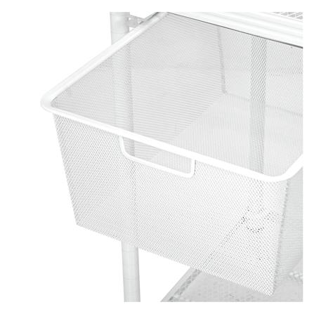 โครงตู้ราวแขวน 2 ตะกร้า PLIM HARIS 90X45X180 ซม._4