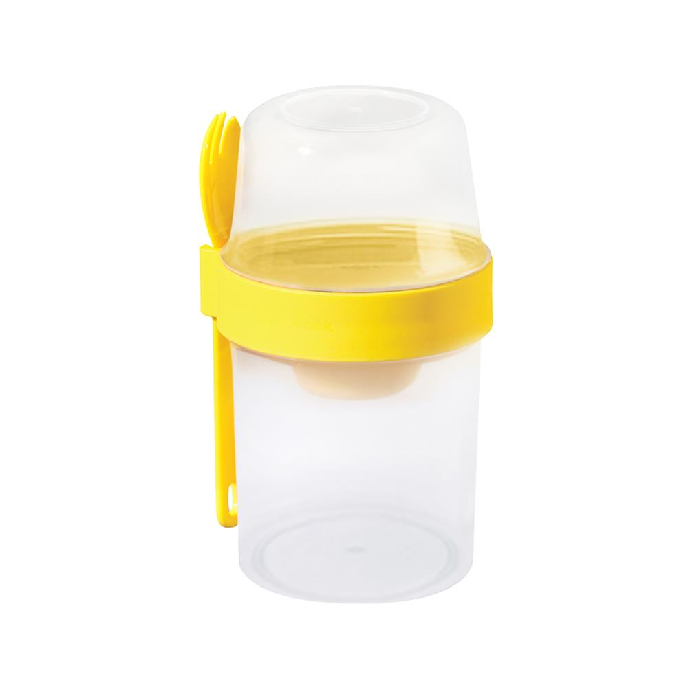 กล่องอาหาร LOCKNLOCK TO GO 870 มล. สีเหลือง