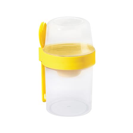 กล่องอาหาร LOCKNLOCK TO GO 870 มล. สีเหลือง_0