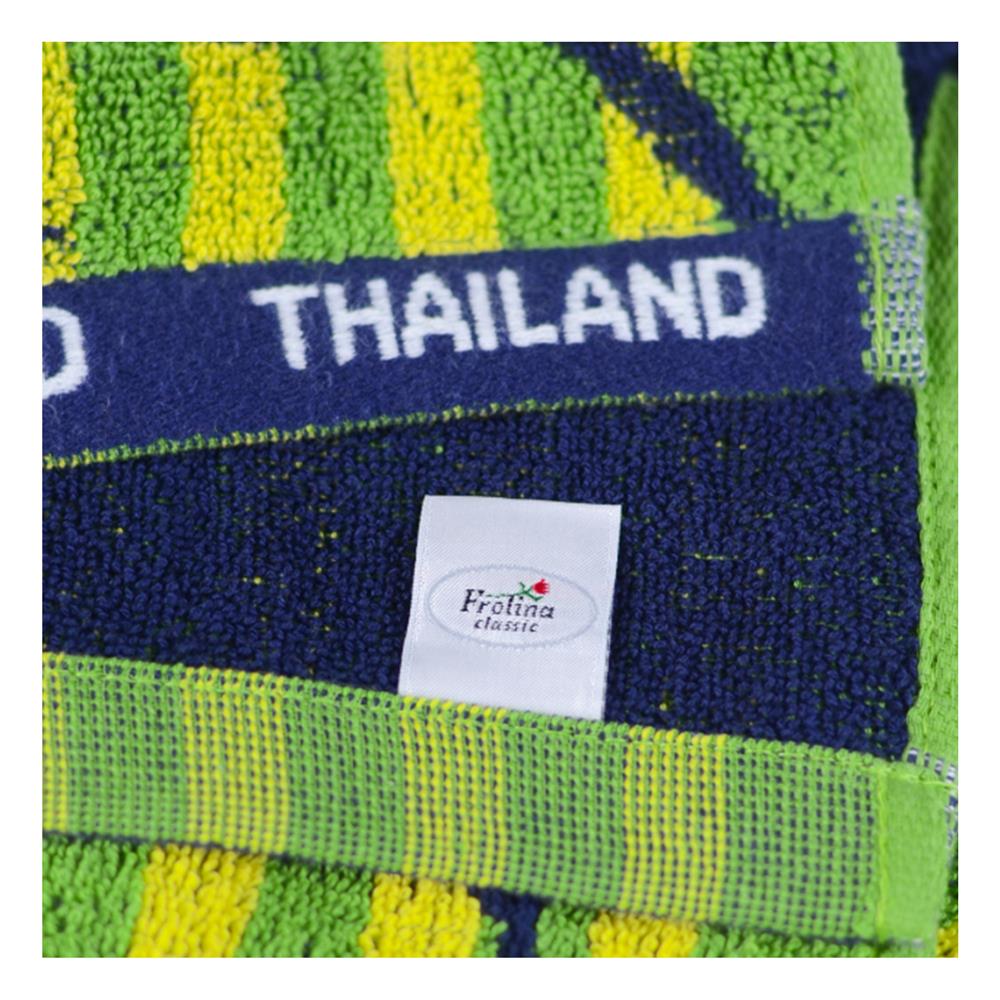 ผ้าขนหนู FROLINA PHUKET 34X64 นิ้ว สีฟ้า