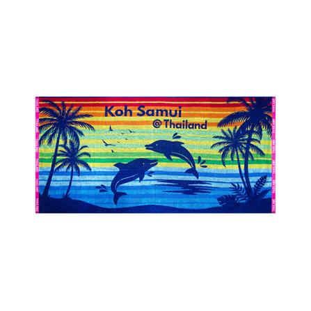 ผ้าขนหนู FROLINA DOLPHIN 34X64 นิ้ว สีเหลือง_2