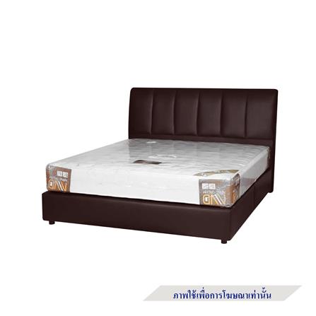 ฐานรองหัวเตียง 5 ฟุต AS FURNITURE VIOLET PVC สี BROWN_3