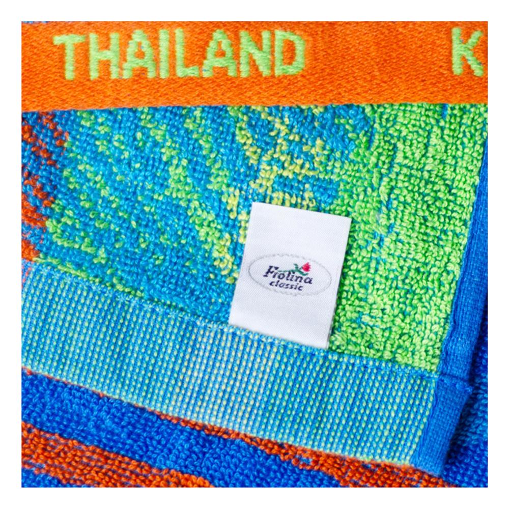 ผ้าขนหนู FROLINA KRABI 34X64 นิ้ว สีฟ้า
