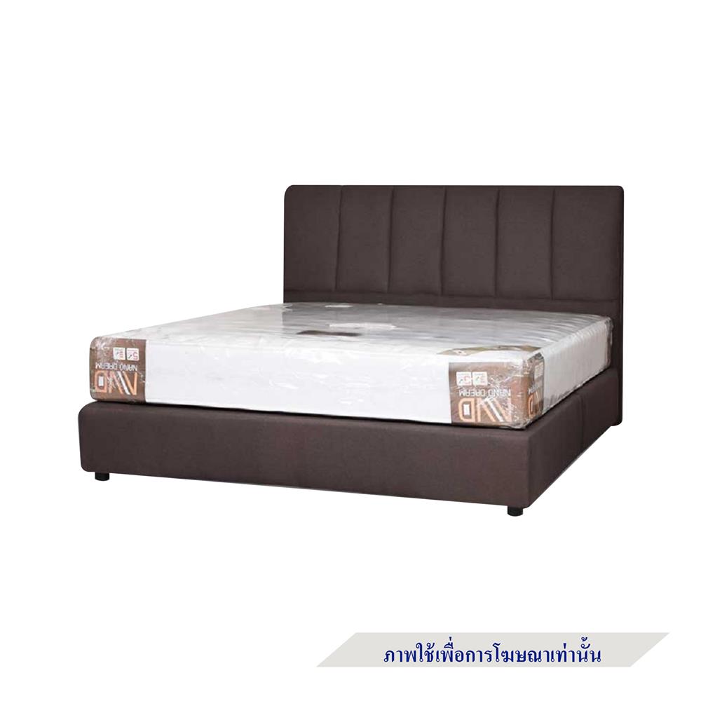 ฐานรองหัวเตียง 5 ฟุต AS FURNITURE VIOLET สี BROWN