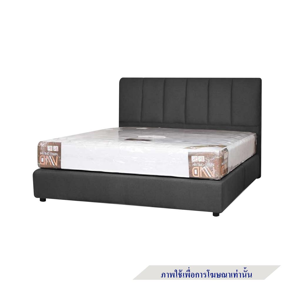 ฐานรองหัวเตียง 6 ฟุต AS FURNITURE VIOLET สี GREY