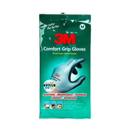 ถุงมือเซฟตี้เคลือบไนไตร 3M 6062 SIZE M (แพ็ก 1 คู่)_2