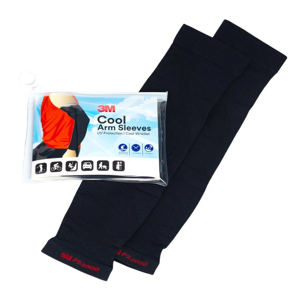 ปลอกแขนป้องกัน UV 3M 6211 สีดำ (แพ็ก 1 คู่)