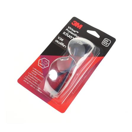 แว่นตานิรภัย 3M VIRTUA V36 เลนส์สีชา_3