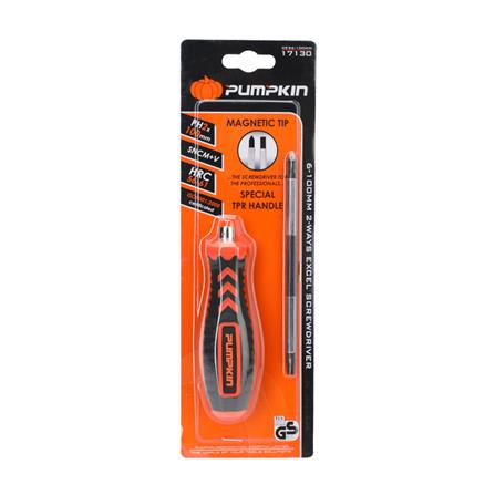 ไขควงสลับหัว PUMPKIN 17130 100 มม. สีส้ม_5