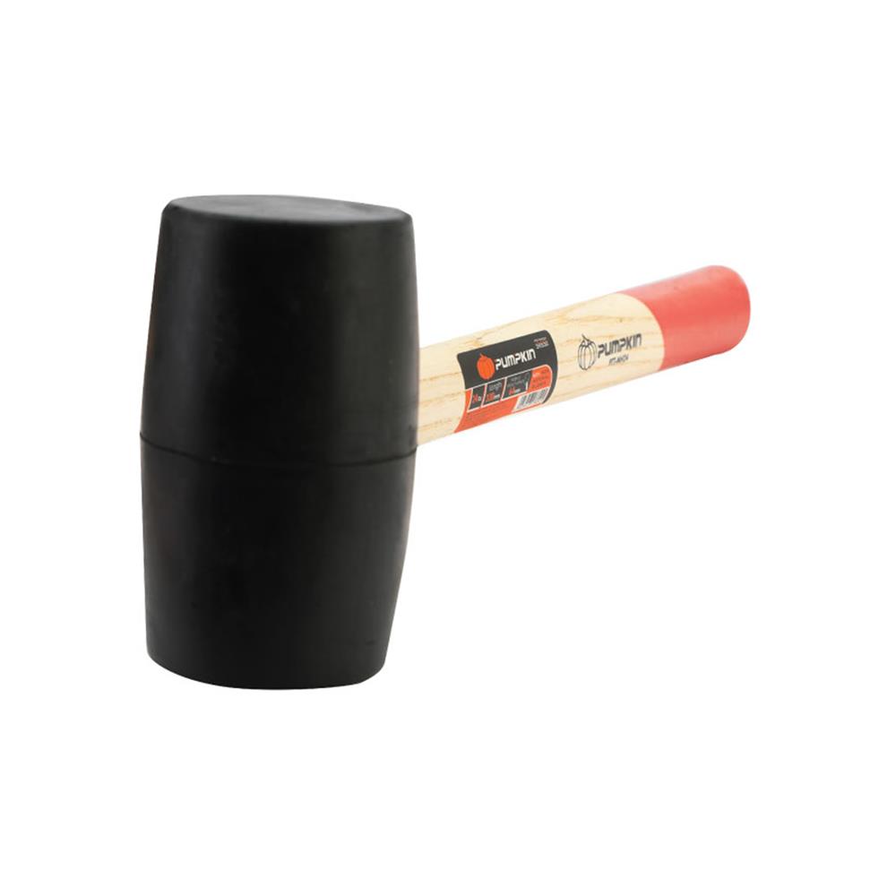ค้อนยาง ด้ามไม้ PUMPKIN 29330 24 ออนซ์ สีส้ม-ดำ