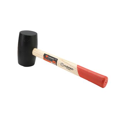 ค้อนยาง ด้ามไม้ PUMPKIN 29330 24 ออนซ์ สีส้ม-ดำ_2