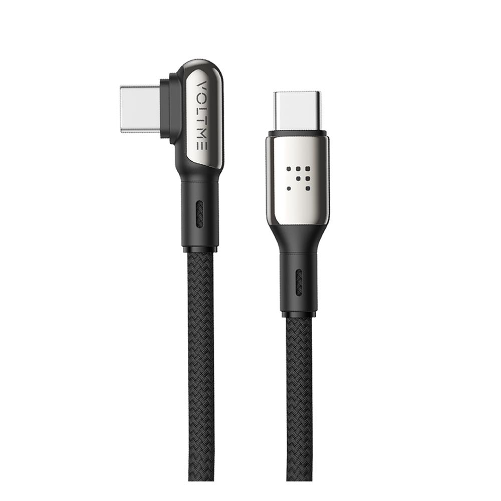 สายชาร์จ USB-C TO USB-C VOLTME POWERLINK STARK C2070 2 เมตร สีดำ