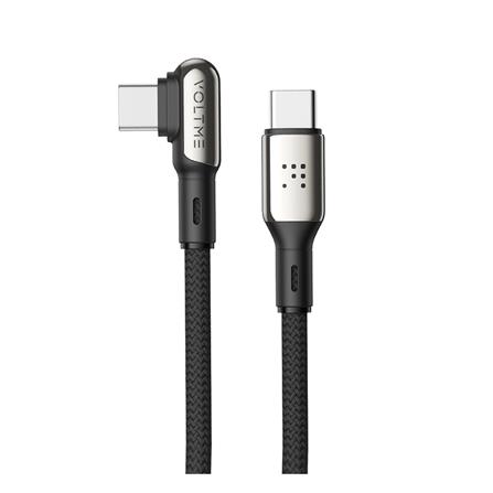 สายชาร์จ USB-C TO USB-C VOLTME POWERLINK STARK C2070 2 เมตร สีดำ_0