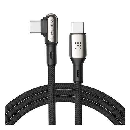 สายชาร์จ USB-C TO USB-C VOLTME POWERLINK STARK C2069 1.2 เมตร สีดำ_1