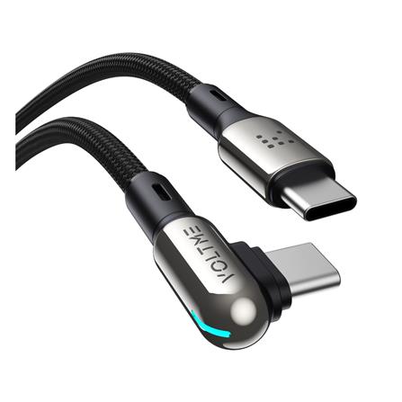 สายชาร์จ USB-C TO USB-C VOLTME POWERLINK STARK C2069 1.2 เมตร สีดำ_2