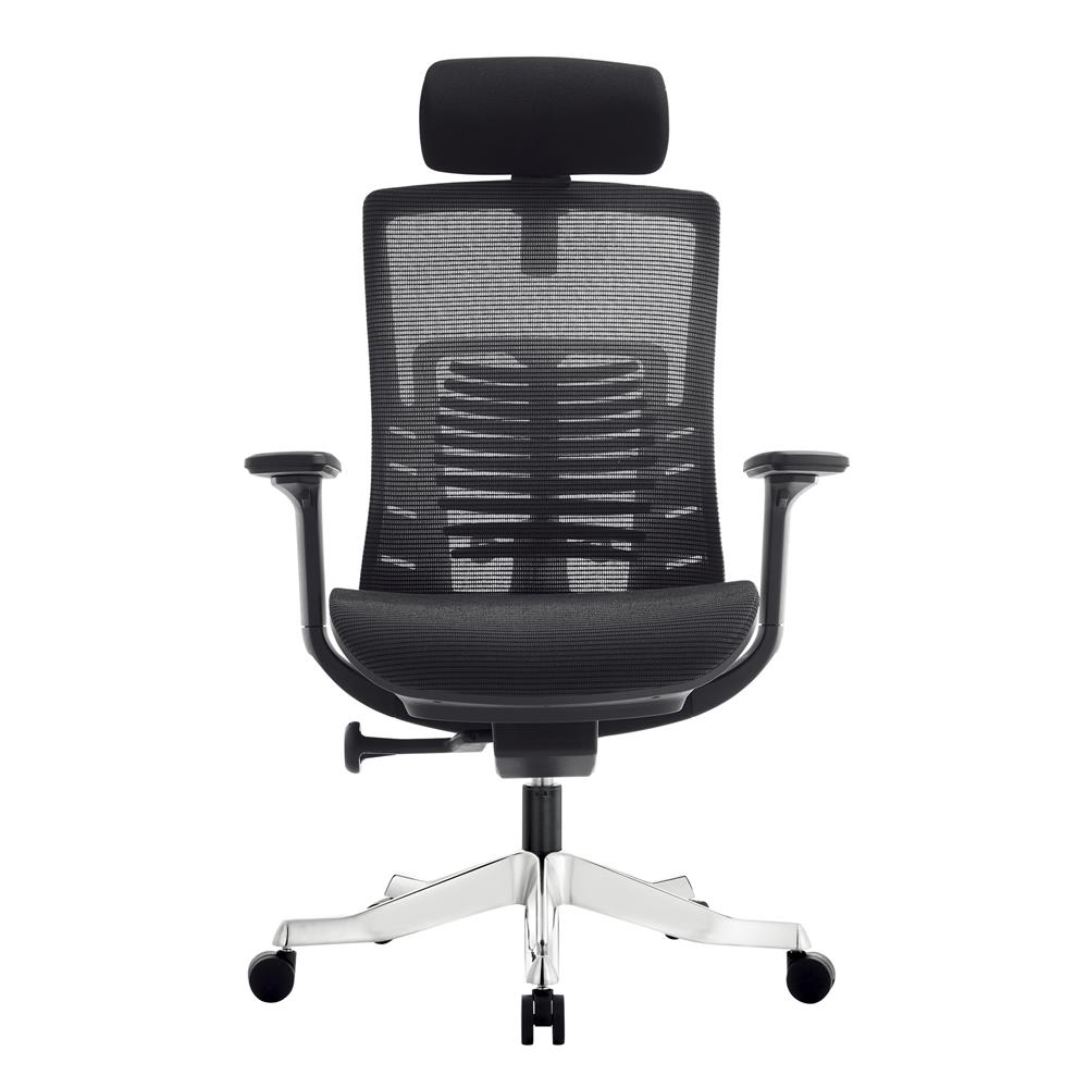 เก้าอี้สำนักงาน BWELL GRETA A62-2 สีดำ_0