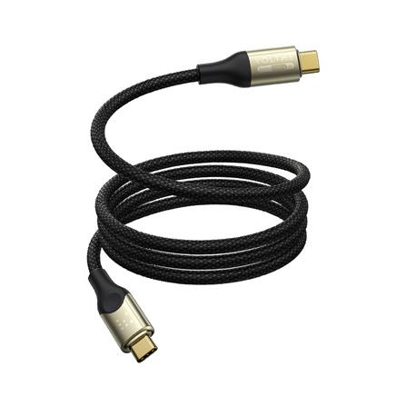 สายชาร์จ USB-C TO USB-C VOLTME POWERLINK UTRON C2200 2 เมตร สีดำ_1