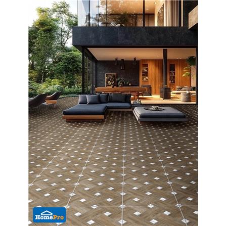 กระเบื้องพื้น 18x18 นิ้ว TARA ฮาบา น้ำตาล PM 1 ตร.ม._3