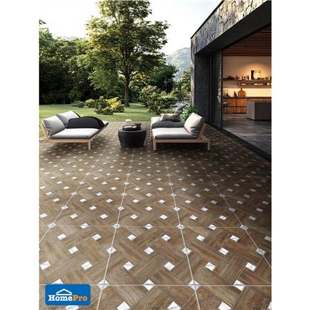 กระเบื้องพื้น 18x18 นิ้ว TARA ฮาบา น้ำตาล PM 1 ตร.ม._4