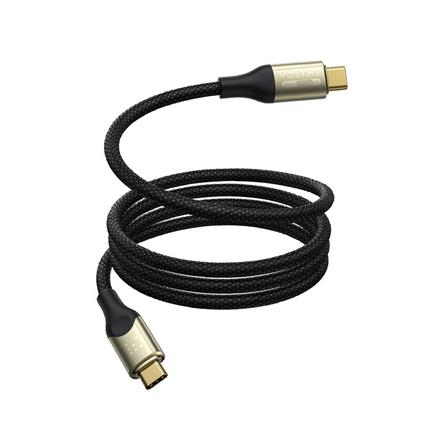 สายชาร์จ USB-C TO USB-C VOLTME POWERLINK UTRON C2198 1.2 เมตร สีดำ_1