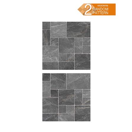 กระเบื้องพื้น 18x18 นิ้ว TARA พินอิน เทาเข้ม PM 1 ตร.ม._1