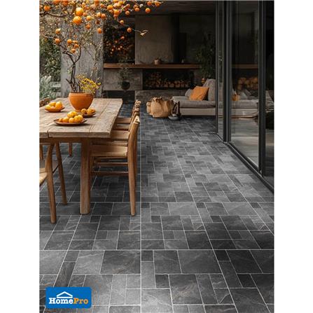 กระเบื้องพื้น 18x18 นิ้ว TARA พินอิน เทาเข้ม PM 1 ตร.ม._4