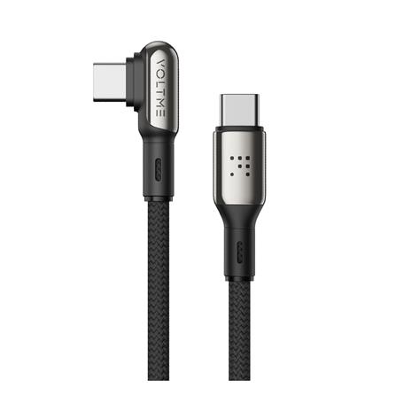 สายชาร์จ USB-C TO USB-C VOLTME POWERLINK STARK C2072 2 เมตร สีดำ_0