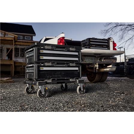 กล่องเครื่องมือลิ้นชัก 1 ชั้น พลาสติก-เหล็ก DEWALT TOUGH SYSTEM 2.0 DXL 77X55X28 ซม._9