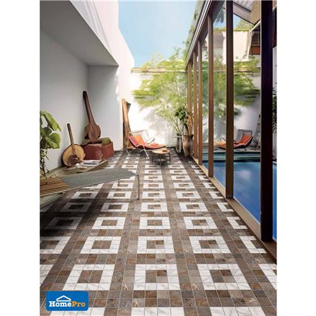 กระเบื้องพื้น 18x18 นิ้ว TARA เฟอริโอ น้ำตาล PM 1 ตร.ม._3