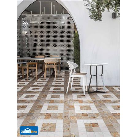 กระเบื้องพื้น 18x18 นิ้ว TARA เฟอริโอ น้ำตาล PM 1 ตร.ม._5